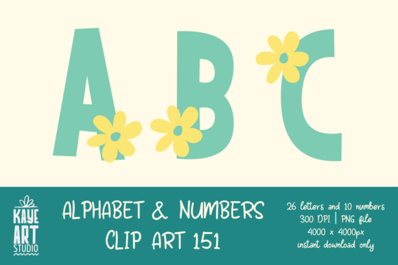 Floral Alphabet Graphics & Illustrations Review