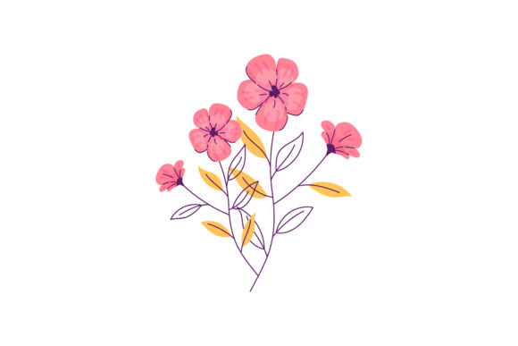 Floral Design Graphics and Illustrations Review