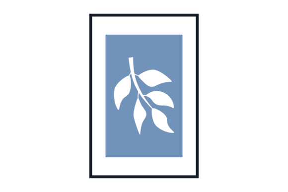 Floral Plant Wall Decoration Svg: Graphics & Illustrations