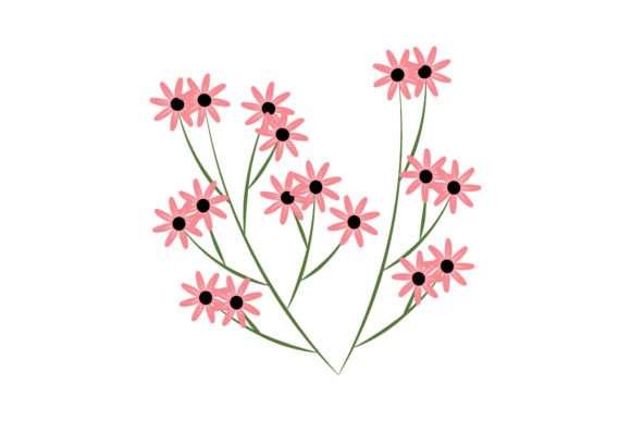 Floral Simple Pattern: Graphics & Illustrations