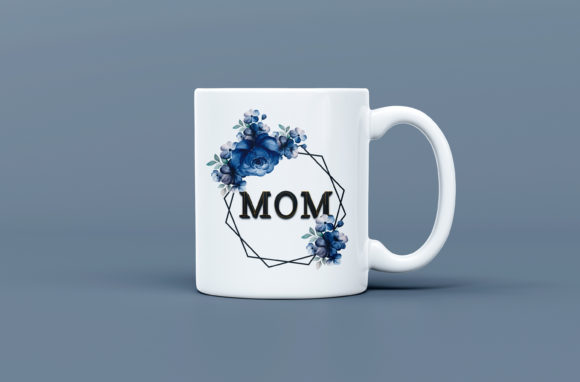 Mom Floral Craft SVG: Graphics & Illustrations