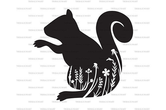 Reviewing the Floral Squirrel Silhouette for Embroidery