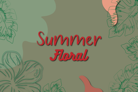 Tropical Floral Graphics & Illustrations Review